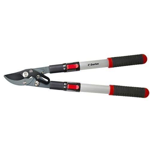 Image of Darlac Telescopic Bypass Loppers – Powerful & Lightweight – Extendable Handles for Higher Branches – Ideal for Cleaner Cuts – 35mm Cut Capacity – SK5 High Carbon Steel Blade