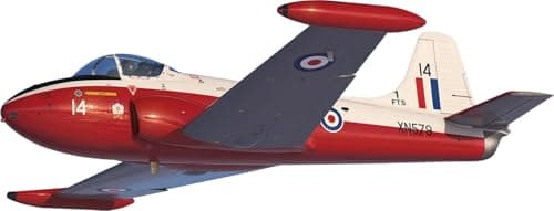 Image of AIRFIX - Standard Model Set - A02103A Hunting Percival Jet Provost T.3/T.4 Model Building Kit - Plastic Model Plane Kits for Adults & Children 8+, Set Includes Sprues and Decals - 1:72 Scale Model