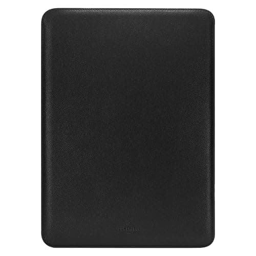 Image of Comfyable Laptop Sleeve 14 Inch Precisely Compatible with MacBook Pro 14-inch M5 2026 A3426 A3427 M4 M3 M2 M1 Pro/Max 2025-2021, Faux Leather Cover Case 14 in, Black