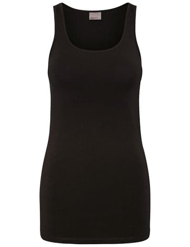 Image of VERO MODA Womens Maxi Tank Top Black 12