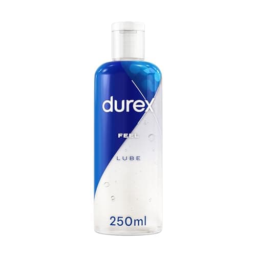 Image of Durex Play Feel Water Based Lube, 250ml, Gentle, pH Friendly, Non Sticky, Non Staining, Unflavoured, Condom & Toy Compatible, Smooth Texture, Clinically Tested