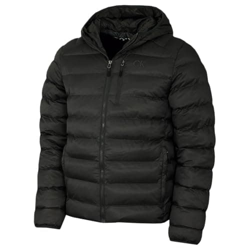 Image of Calvin Klein Mens Woven Jacket - Evergreen - XXL