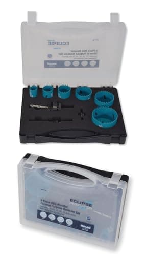 Image of Eclipse Professional Tools EGPP-KL 9 Piece Bi-Metal High-Speed Steel General Purpose Hole saw Kit
