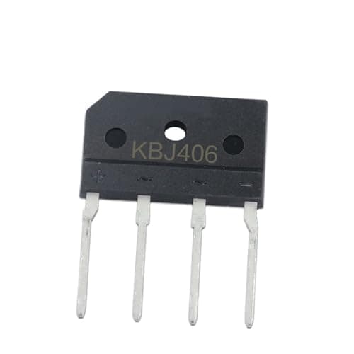 Image of ZXAOMMBEA 20/50/100/200/500Pcs KBJ406 Bridge Rectifier KBJ4J Stack 4A/600V(20Pcs)