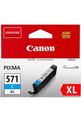 Image of Canon CLI-571CXL Cyan High Capacity Ink Cartridge 0332C001