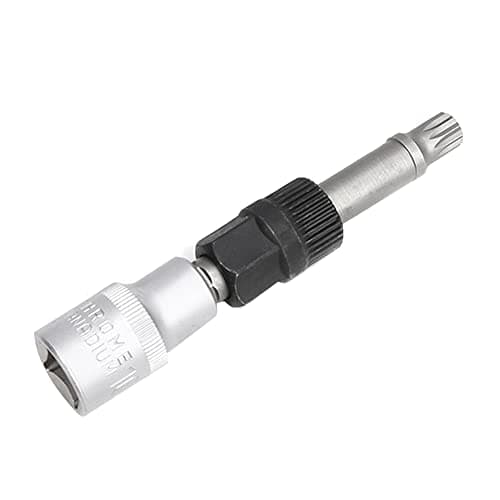 Image of Nagoyuki M10 Alternator Pulley Socket Drill Bit with 33 Teeth Tool Alternator Pulley Center-Bolt Remover Socket Wrench