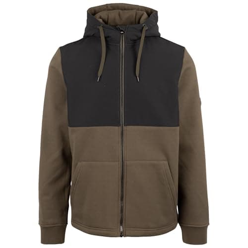 Image of Trespass Mens Casual Top Full Zip Hoodie Front Pouch Pocket Critch