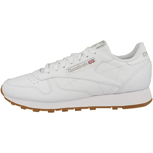 Image of Reebok Men Classic Leather Sneaker, FTWR White/Pure Grey 3/Reebok Rubber Gum-03, 10