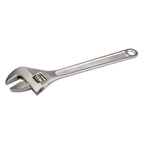 Image of Silverline WR55 Adjustable Wrench Length 450 mm - Jaw 50 mm