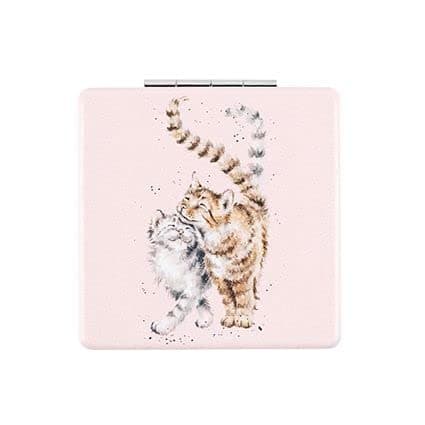 Image of Wrendale Designs - 'Feline Good' Compact Mirror