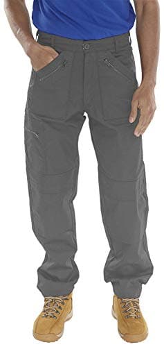 Image of ACTION WORK TROUSERS GREY 46T