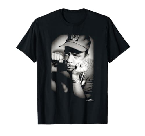 Image of Ice T On UK Rhyme Syndicate Tour by Phil Nicholls T-Shirt