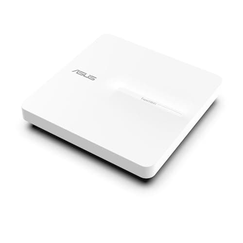 Image of ASUS ExpertWiFi EBA63 (AX3000), Dual Band WiFi 6 POE Access Point, Support up to 5 SSIDs and VLAN, Over 100 Devices, Easy Management App, Powered by PoE or AC adapter