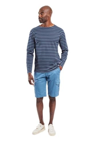 Image of Armor Lux Sailor Houat Heritage Men's Sweater, Navy Deep/St Lô, Marine Deep/St Lô, S