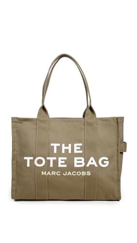 Image of MARC JACOBS M0016156-372 THE LARGE TOTE Bag Women's SLATE GREEN Size ONE SIZE