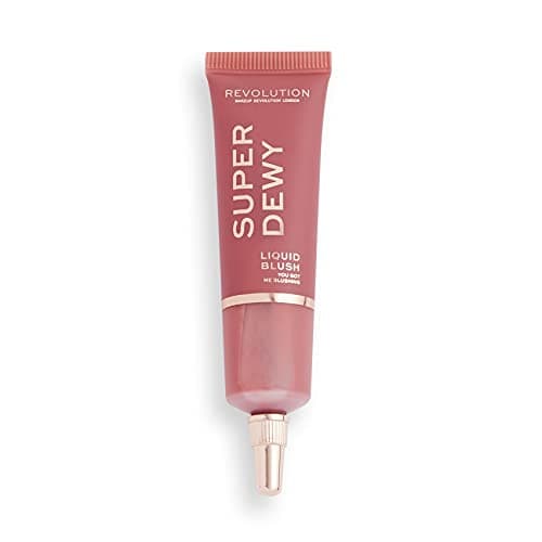 Image of Makeup Revolution Superdewy Liquid Blush, Highly Pigmented, Buildable Formula, You Got Me Blushing, 15 ml