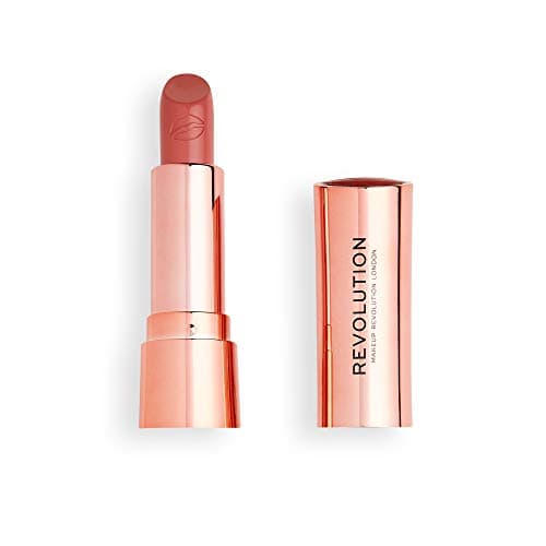 Image of Revolution Beauty London, Satin Kiss, Lipstick, Icon, 3.5g
