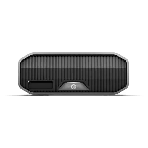 Image of G-DRIVE Project 18TB, with PRO-BLADE SSD Mag Slot, Thunderbolt 3 (40Gbps), USB 3.2 Gen 2 (10Gbps), 7200RPM Enterprise Class Hard Drive, Up to 260MB/s read