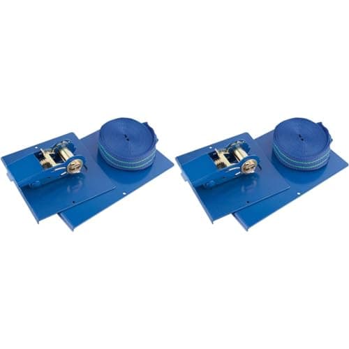 Image of Draper 15205 Flooring Tie Down Straps, 5 Metre Length, Blue (Pack of 2)