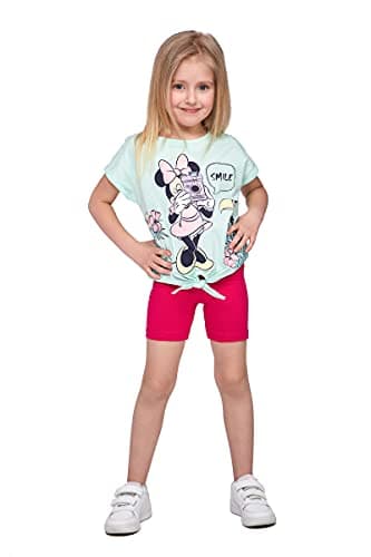 Image of SOFTSAIL Girls Leggings Cycling Shorts Short Cotton Sport Dancing Gymnastic Breathable Comfy Stretchable Pink 5-6 Years