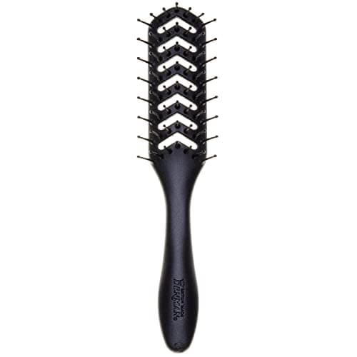 Image of Jack Dean by Denman D200 Flexible Vent Brush for Blow Drying - Styling Hair Brush for Wet Dry Curly Thick Straight Hair - For Women and Men (Black)