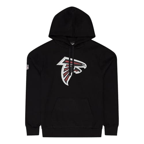 Image of New Era Atlanta Falcons Team Logo Po Hoody Black - XL