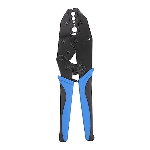 Image of sourcing map Ratchet Crimper Plier Tool for Crimping RG58 RG59 RG62 RG6 .255" .213" .100" .068" .324" Coaxial Cable BNC Connector