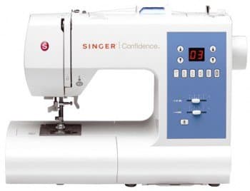Image of Singer Confidence 7465 Sewing Machine Blue