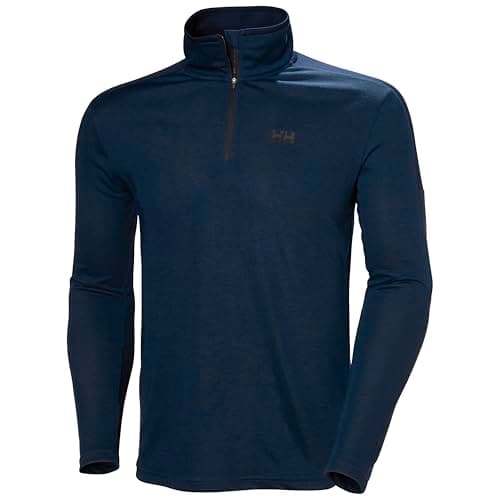 Image of Helly Hansen Men's HP 1/2 Zip Pullover 2.0, Navy, L