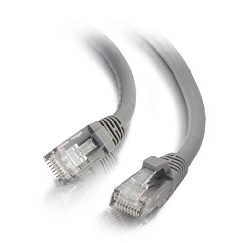 Image of C2G - Patch cable - RJ-45 (M) to RJ-45 (M) - 2 m - UTP - CAT 6a - booted, snagless - grey