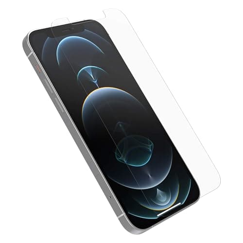 Image of OtterBox Alpha Glass Screen Protector for iPhone 12 / iPhone 12 Pro, Tempered Glass, x2 Scratch Protection, Non-Retail Packaging