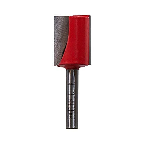 Image of Faithfull FAIRB215 Router Bit TC Two Flute, Red / Silver, 1/4in 19mm