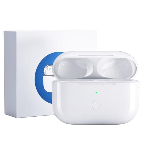 Image of Wireless Charging Case Replacement Compatible with AirPod 3rd Generation,Airpod Charging Case replacement,600 mAh Air Pod 3rd Generation Case with Bluetooth Button for Pairing