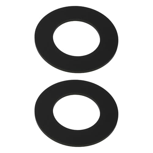 Image of ECSiNG 2Pcs Automobile Radiator Oil Tank Cap Seal RTC3610 564999 Compatible with Land Rover 1-3 Series 57x32x2mm