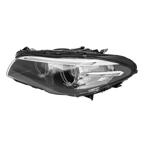 Image of DZSTAIYOUSM Car Headlights For BMW 5 Series F10 HID 2014 2015 2016 2017 Headlamp 63117343906 Right Passenger Side Or Left Driver Side Xenon Headlight Headlight Lampshade(Left)