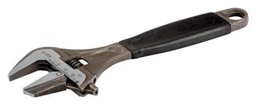 Image of Bahco 9031-P Black Adjustable Wrench, 218mm Length