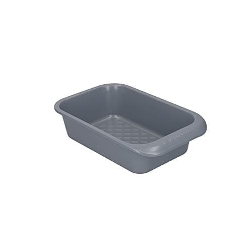 Image of MasterClass Smart Ceramic Loaf Tin with Robust Non Stick Coating and PTFE, PFOA and BPA Free Non Stick, Carbon Steel, Stackable 2lb Bread Pan (23 x 15cm)