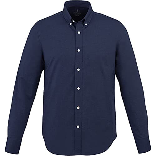 Image of Elevate Vaillant Long Sleeve Shirt (L) (Navy Blue)