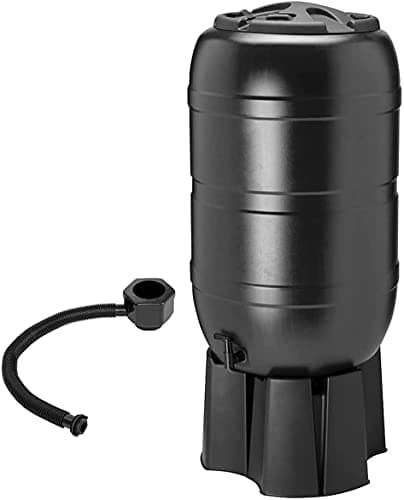 Image of Wonderman Tools 210 Litre Garden Water Butt Set Including Tap with Filling Stand and Filler Kit 210L