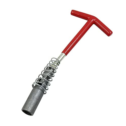 Image of sourcing map Car T-Handle 14mm Hex Socket Spark Plug Spanner Wrench Removal Tool