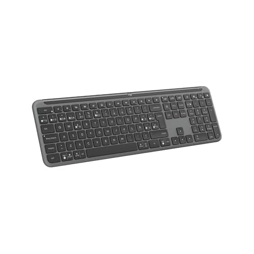 Image of Logitech Signature Slim K950 Wireless Keyboard - Graphite, QWERTY Spanish Layout