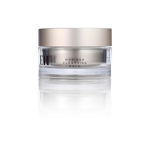Image of Emma Hardie 100ml Moringa Cleansing Balm with Cleansing Cloth Set, No-Rinse Formula Removes Face & Eye Make Up, Moisturizes & Hydrates the Skin, Natural & Cruelty Free, For All Skin Types