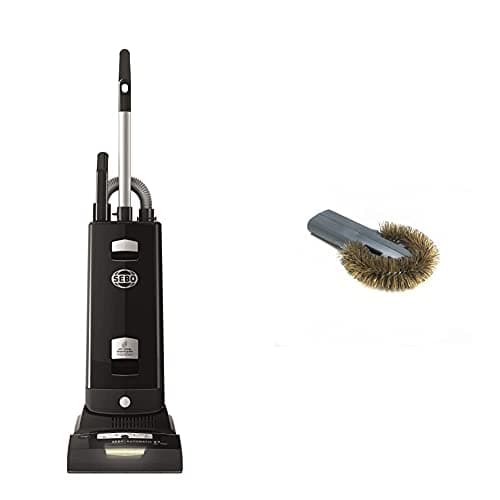 Image of SEBO 91540GB Automatic Pet ePower Upright Vacuum Cleaner, 890 W, Black/Silver & 1496DG Radiator Brush