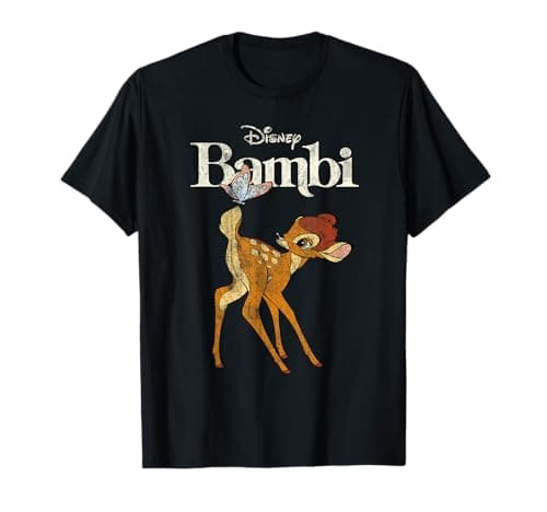 Image of Bambi Butterfly Cream T-Shirt