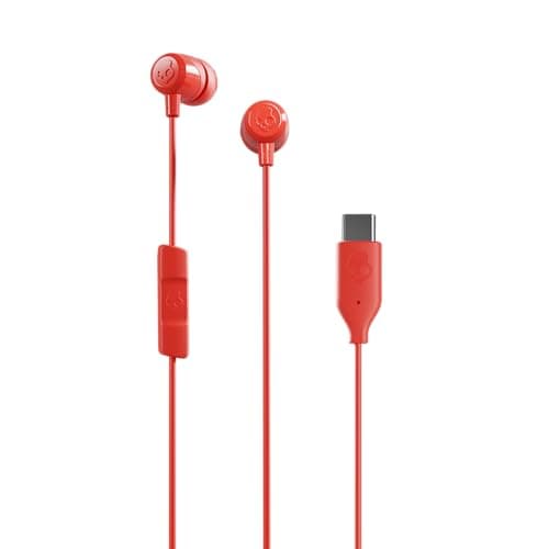 Image of Skullcandy Jib USB-C Wired Earbuds with Noise Isolating Fit, In-Line Microphone Call and Track Control for iPhone Android, Ear Gel Sizes Included for Custom Fit - Plasma