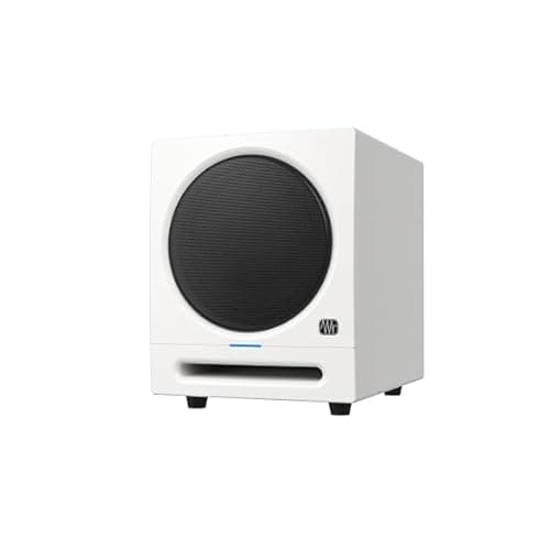 Image of PreSonus Eris Sub 8BT — 8-inch Active Studio Subwoofer with Bluetooth for Multimedia, Gaming, Studio-Quality Music Production - White