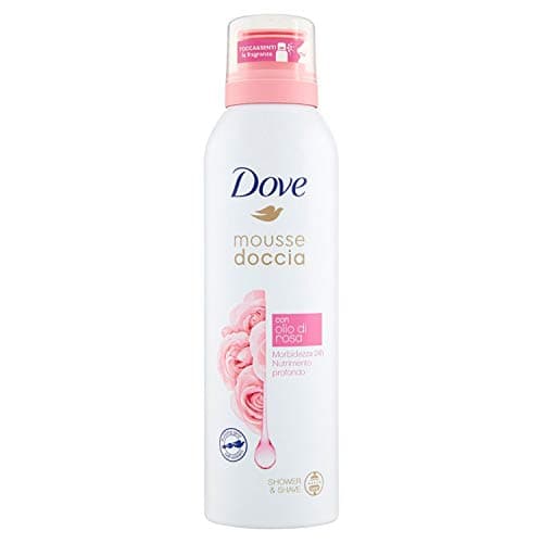 Image of Dove Mousse Shower Oil 200 ml – Pink – Pack of 3