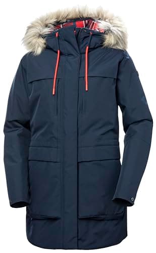 Image of Helly Hansen Women's W Coastal Parka, Navy, M
