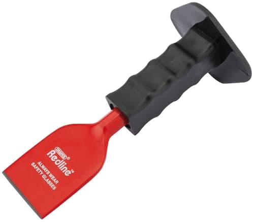 Image of Draper Redline 68568 60 x 220 mm Electricians Bolster with Hand Guard , Blue
