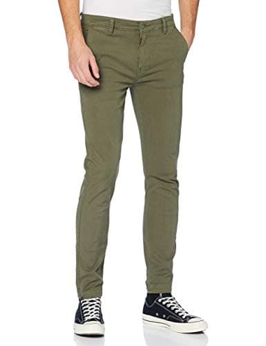 Image of Levi's Men's XX Chino Slim II Trousers, Bunker Olive Shady Gd B, 34W / 30L